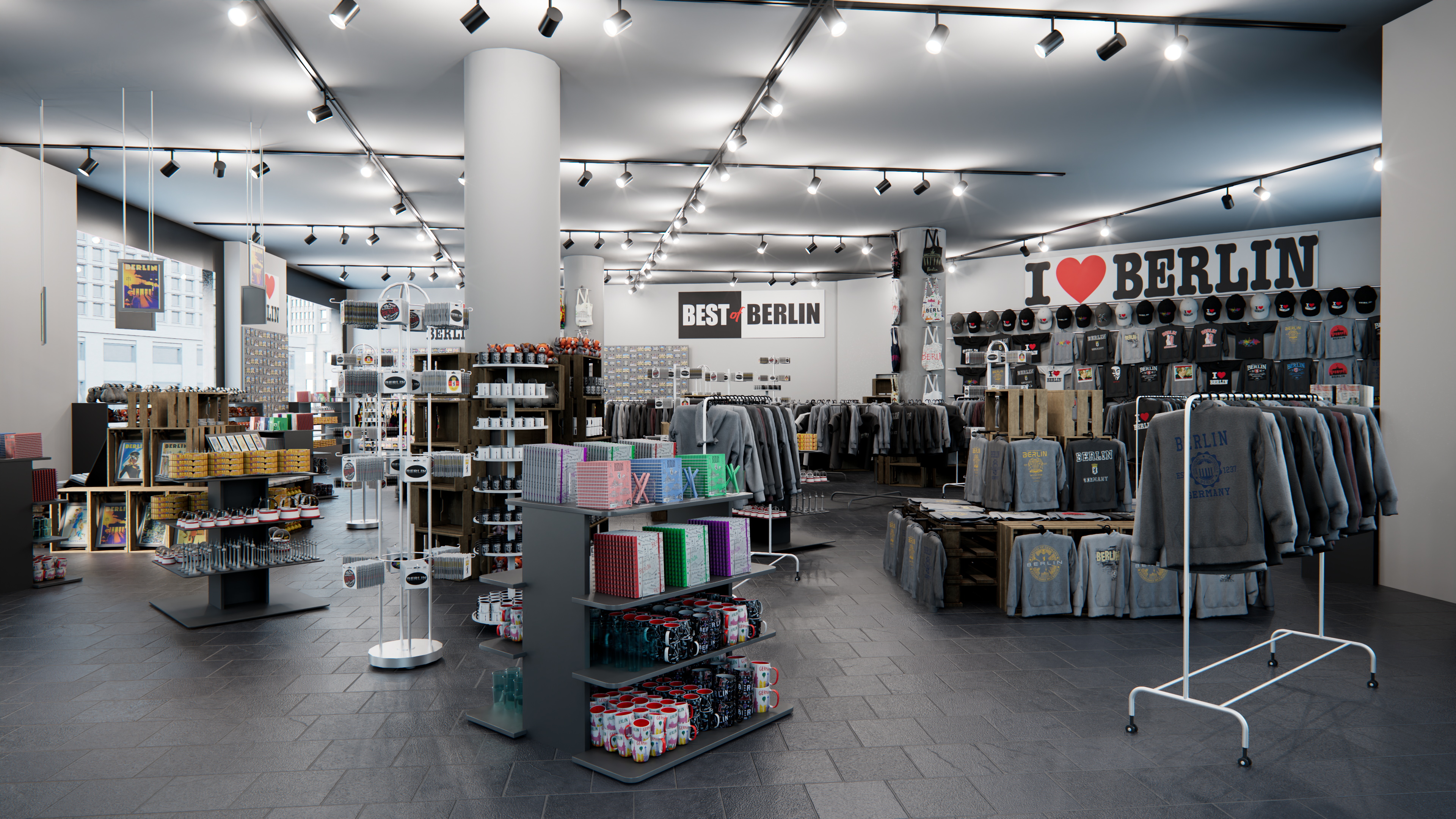 Muddastadt Shop Visualization