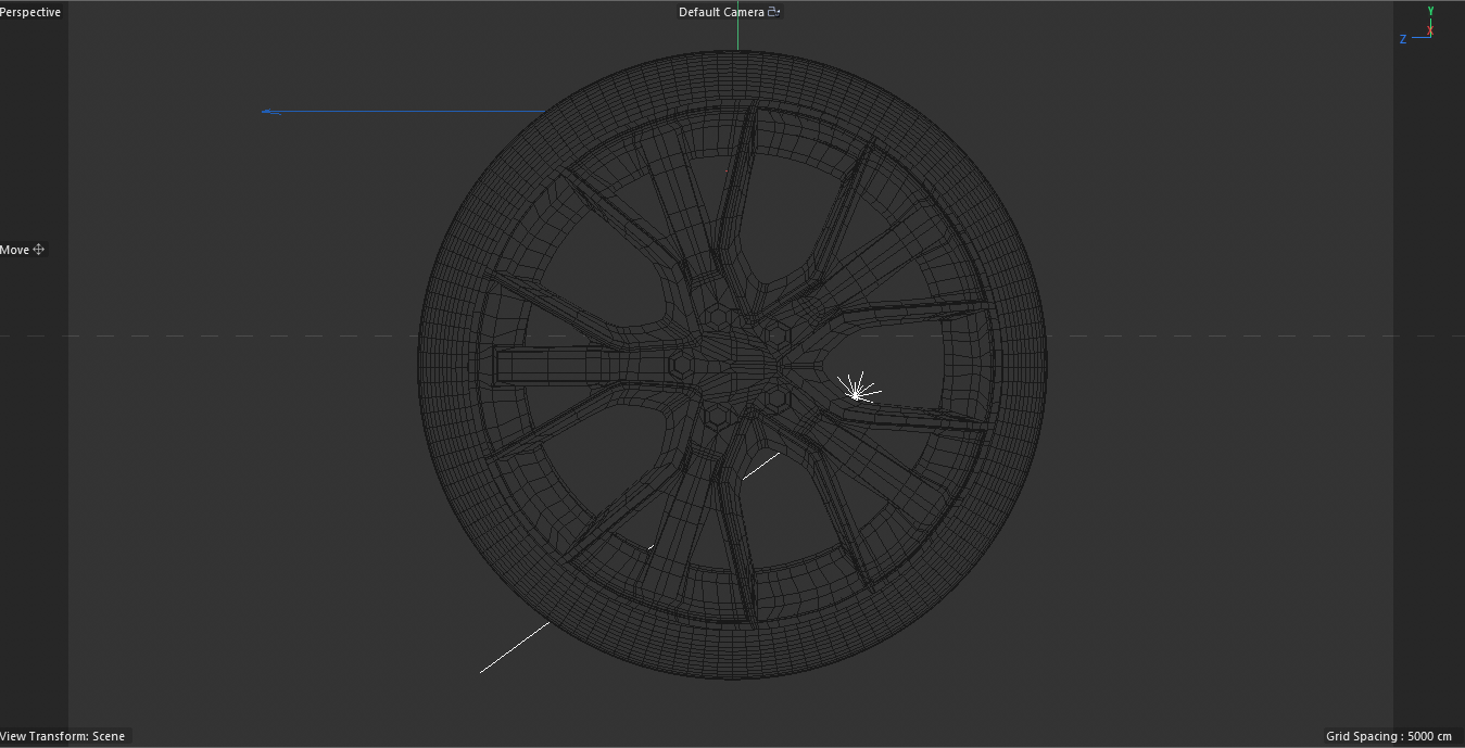 Wireframe Felge